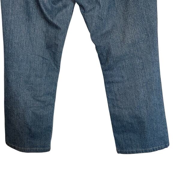 Vintage Levis Signature‎ Sz 12 Mid Rise Bootcut Jeans Classic Workwear Western - Picture 9 of 9